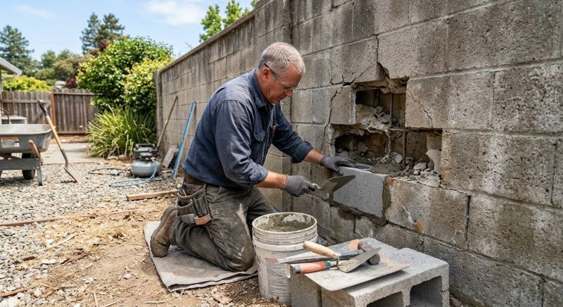 Block Work Repair in Spartanburg, SC