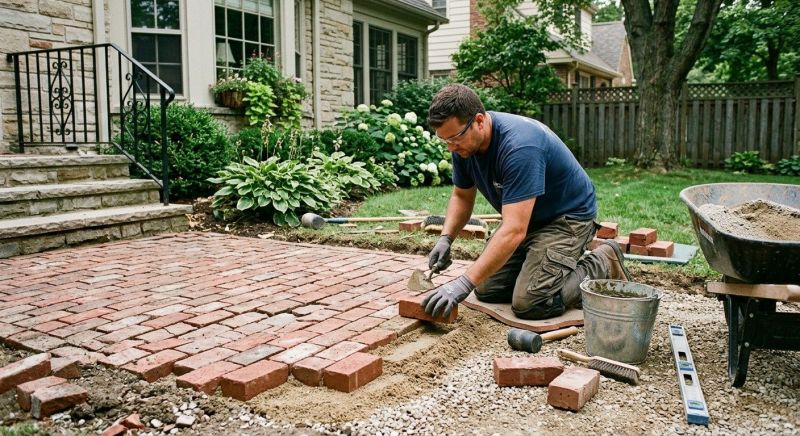 Brick Flatwork Repair in Boiling Springs, SC