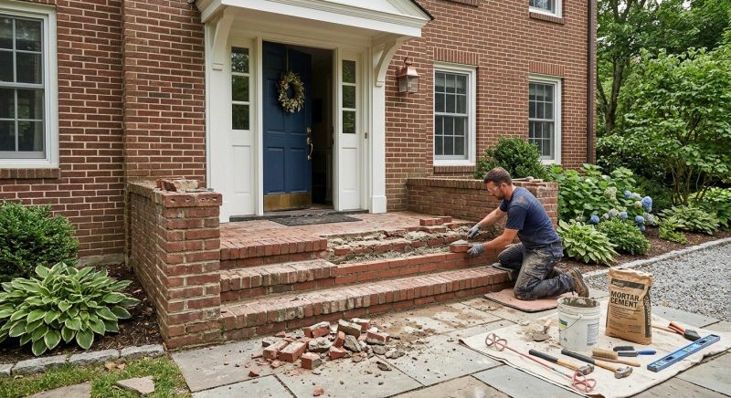 Brick Flatwork Repair in Enoree, SC