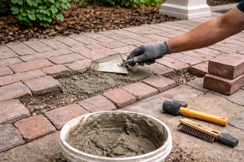 Brick Flatwork Repair in Fountain Inn, SC