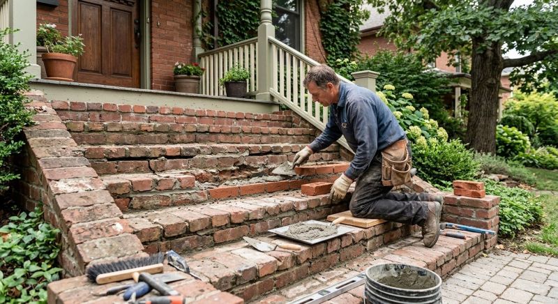 Brick Stairs Repair in Enoree, SC