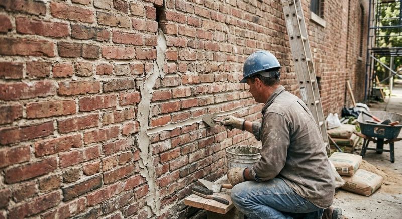 Brick Wall Repair in Enoree, SC