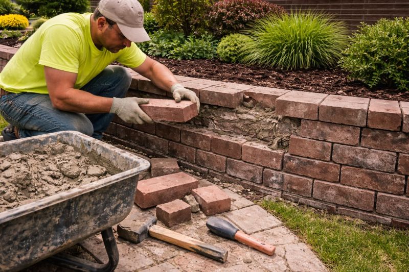 Brick Wall Repair in Henrietta, NC