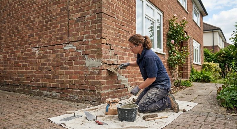 Brick Wall Repair in Spartanburg, SC