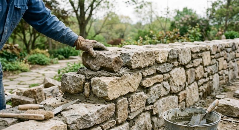 Commercial Stone Masonry in Moore, SC