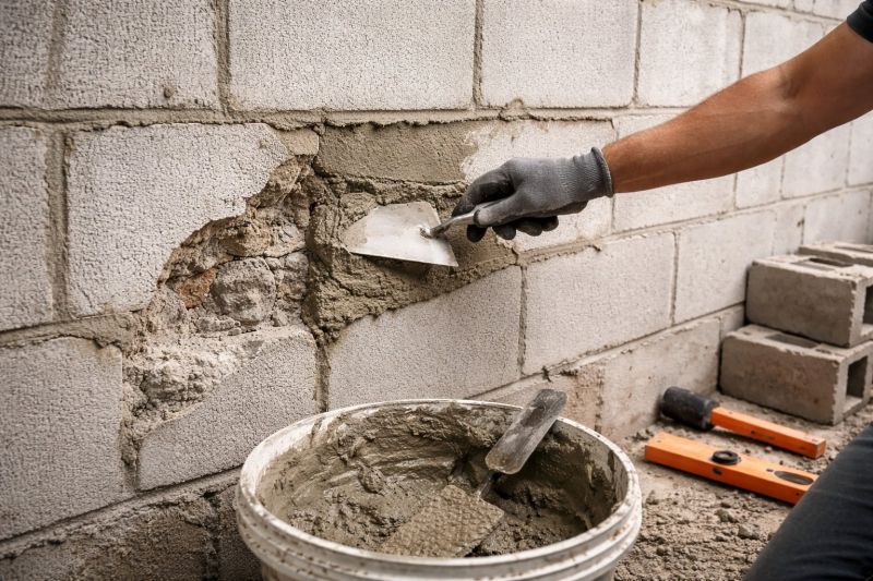 Concrete Block Repair in Gaffney, SC