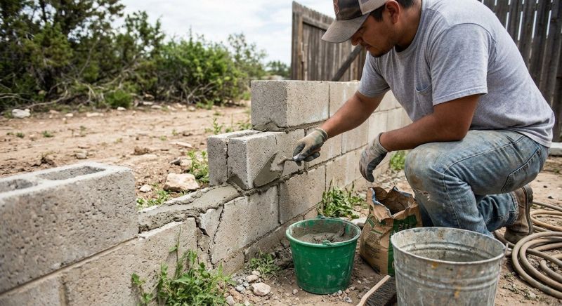 Concrete Block Repair in Henrietta, NC