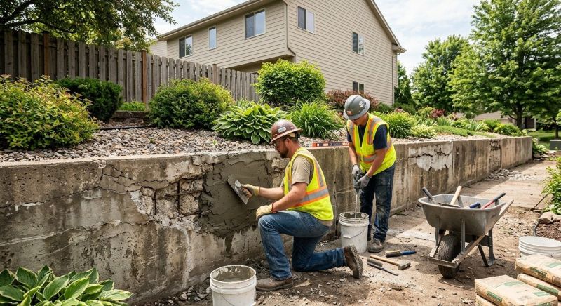 Retaining Wall Repair in Chesnee, SC