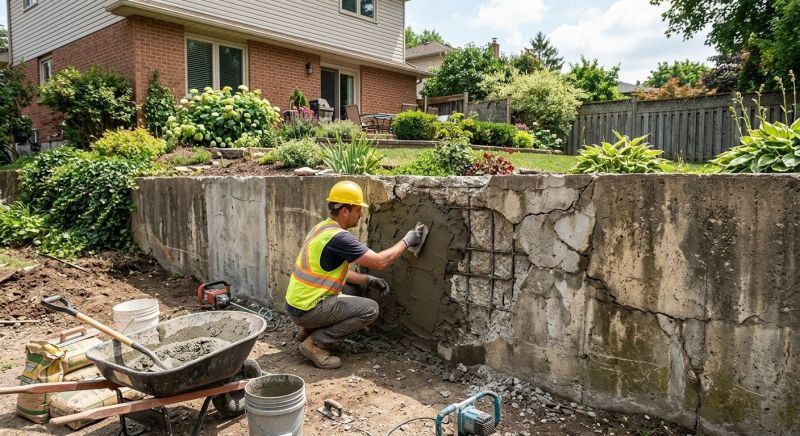 Retaining Wall Repair in Cowpens, SC