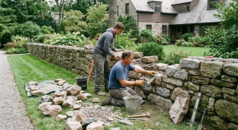 Retaining Wall Repair in Henrietta, NC