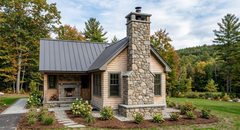 Stone Chimney Installation in Simpsonville, SC