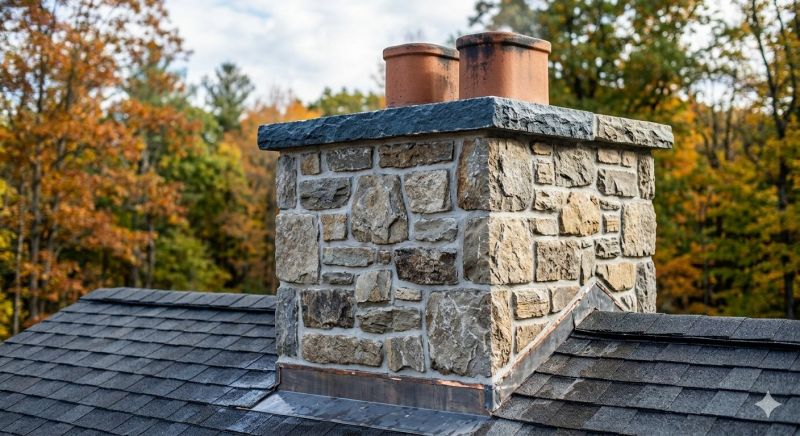 Stone Chimney Installation in Union, SC