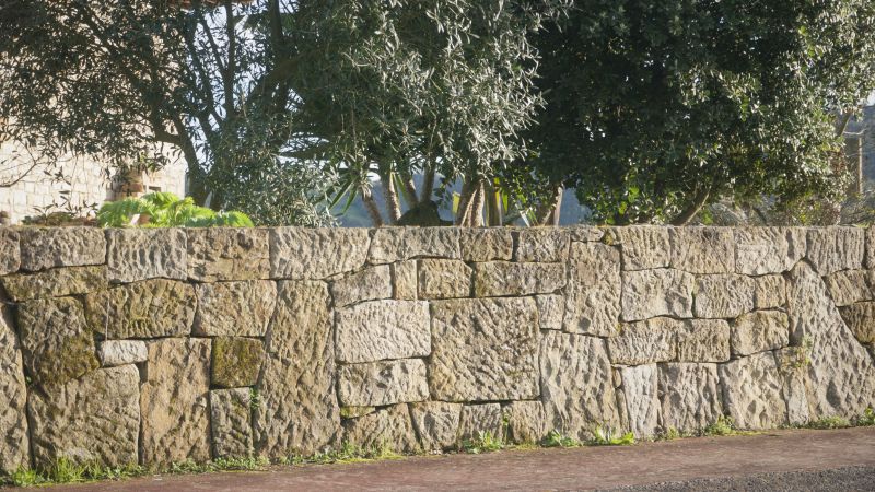 Stone Wall Repair in Fountain Inn, SC