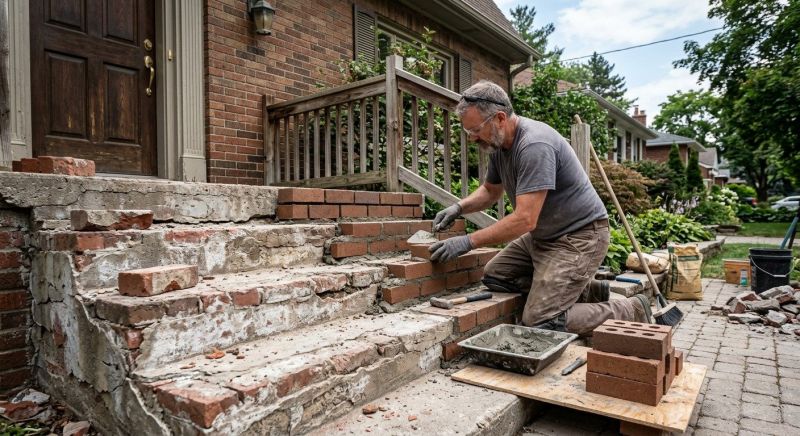 Stonework Repair in Boiling Springs, SC