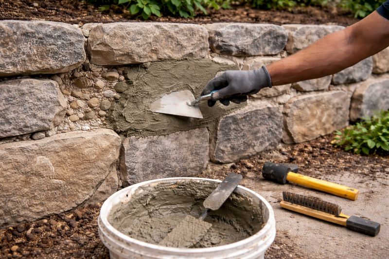 Stonework Repair in Polk County, NC